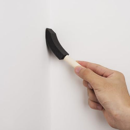Bates Foam Paint Brushes, 1", 40 Pack - Sponge Brushes for Painting, Staining, and Mod Podge - color: Black, size: 1 inch, 40 Pack