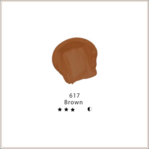 Artecho Brown Acrylic Paint (120ml / 4.05oz) Tubes, Art Craft Paints for Canvas Painting, Rock, Stone, Wood, Fabric, Art Supplies - color: Brown, style: Regular