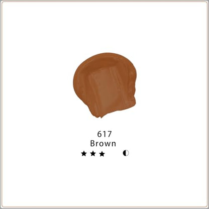 Artecho Brown Acrylic Paint (120ml / 4.05oz) Tubes, Art Craft Paints for Canvas Painting, Rock, Stone, Wood, Fabric, Art Supplies - color: Brown, style: Regular