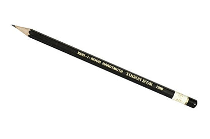 Koh-I-Noor Toison d'Or Graphite Pencil, 4H Degree, 2 Pack (FA1900.4HBC) - size: 2 Count (Pack of 1), style: 4h