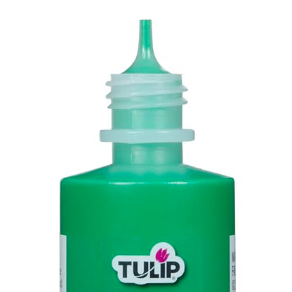 Tulip Puff Fabric Paint , Permanent Craft Paint for Clothes, DIY Projects, Notoxic, 4 fl oz, Puffy Green - color: PUFFY GREEN, size: 4 Fl Oz (Pack of 1)