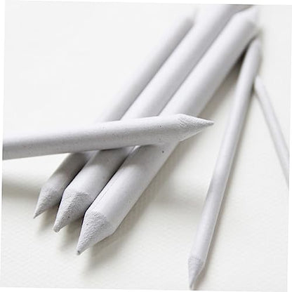 Lurrose 15-Piece Sketch Drawing Blending Stump Set Sandpaper Pencil Sharpener Art Tools for Students and Artists Dark Grey - color: Dark Grey