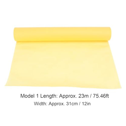 CHICIRIS Tracing Paper Roll, Transparent Sketching Paper with High Transparency 12in 31cm Width for Drawing Sewing Crafts Gift Wrapping for Designers Artists (23meter) - size: 23meter