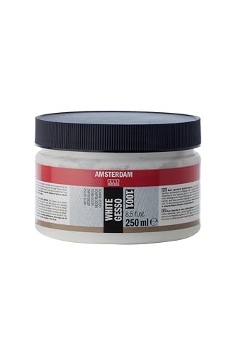 Amsterdam Tarrence Gesso Acrylic Medium White Gesso T2417-3001 250ml - color: white gesso