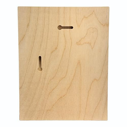 Trekell 6" x 8" Floater Panel – Baltic Birch Wood Painting Panel with Built-in Floating Frame | Made in USA