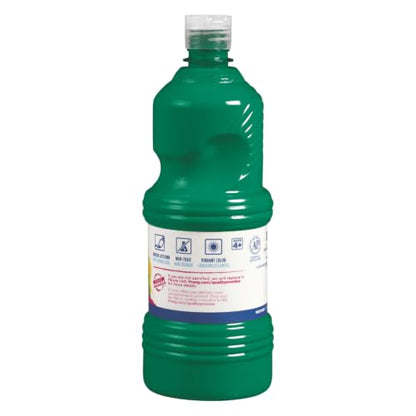 Prang Ready-to-Use Tempera Paint Quart, 32 oz., Green, 6 Count - color: Green (Pack of 6)
