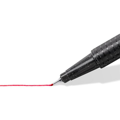 STAEDTLER Triplus Fineliner Pens, .3mm, Metal Clad Tip, 20-Pack, Assorted (334SB20BK)