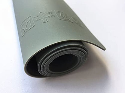 Home Essential, Supmat XL, Super Versatile Extra Large and Thick Heat Resistant Silicone Mat, Counter Mat (Dark Gray) - color: Dark Gray, size: X-Large