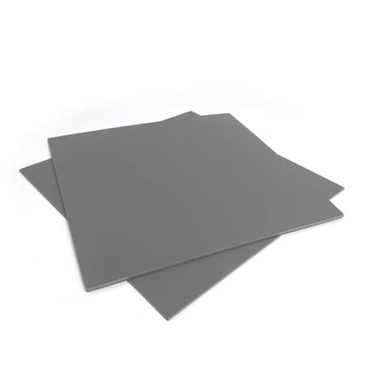 Falling in Art 12 * 12 Linoleum Carving Blocks, 2 Pack Soft Stamp Rubber Blocks for Crafts and Artists Printmaking, Gray,1/8" Thick - color: Gray, size: 12'' x 12'' 2 Pack