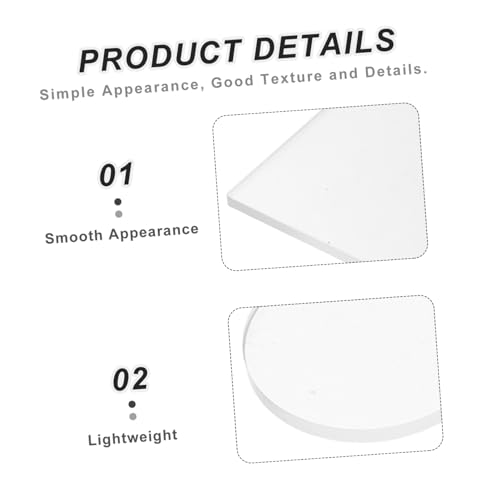 WRITWAA 4pcs Gel Printing Plates Gel Press Monoprinting Kit Reusable 8mm Thick 152x152mm for Scrapbooking Card Making and Artistic Printmaking Supplies