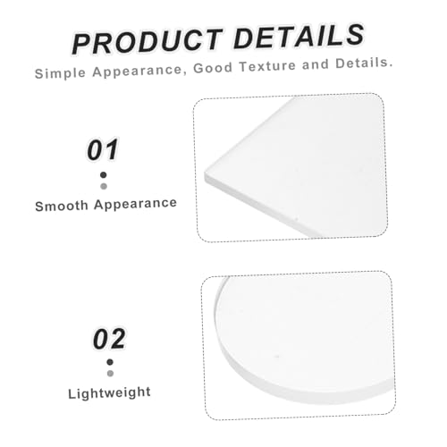 VILLCASE 4pcs Reusable Gel Printing Plates Set for Monoprinting 8mm Thick 305x355mm Craft Gel Plates for Printmaking Supplies, DIY Card Making, Journaling, and Mixed Media Art