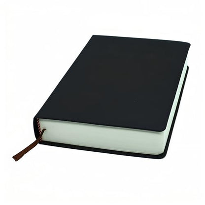 Thick Sketchbook 660 Pages Notebook Soft Faux Leather Cover Journal 80GSM Paper Notepad Drawing Book Memo Writing Sketch Pad Diary Notebook - color: Black, size: A5