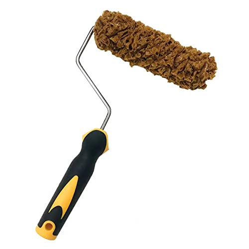 Texture Paint Rollers, Texture Pattern Paint Roller Brush | Decorate for Wall Painting Tool | Texture Sponge Paint Roller | Decor Art Painting Roller for Home Wall