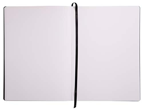 Rhodia Touch Leatherette Bristol Softcover Notebook, A4, Portrait, Plain 32 Sheets - size: A4