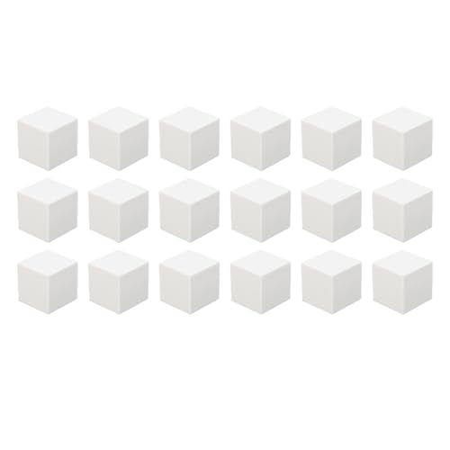 Generic 18Pcs Rubber Carving Blocks, Soft Linoleum Blocks for Stamp Crafting, Easy Carve Transfer for Printmaking, Ideal for Scrapbook Painting & Gift Cards