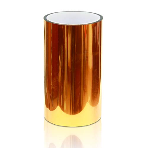 Kapton Tape, Heat Resistant Tape, 1 Mil Polyimide Film Tape,6 in x 36 yd. for 3D Printer Surface, Soldering, Insulation and Bonding - No Residue. - size: 6"(150mm)-36yds-1 Roll