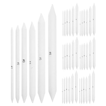 Anneome 42pcs Art Blending Stumps and Tortillions Drawing Tools for Artists and Beginners, Paper Sketch Blenders Set for Charcoal Shading, Smudging, and Drawing Accessories