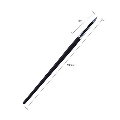 5pcs Clay Color Shaping Modeling Flexible Silicone Wax Clay Sculpting Carving Pottery Making Tool Pen with Black Wood Handles