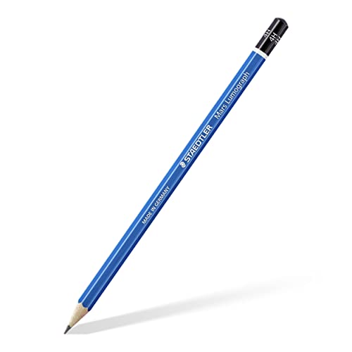 STAEDTLER Mars Lumograph 4H Graphite Art Drawing Pencil, 6 Pencils - style: 4H