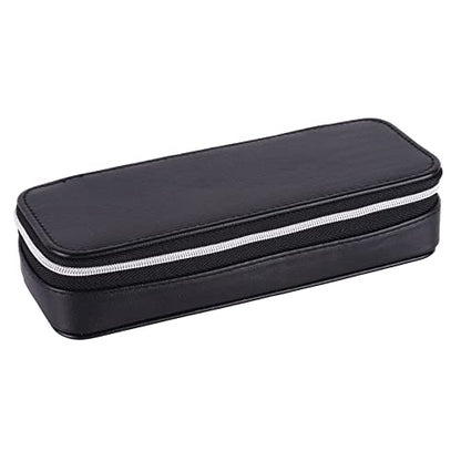 Artist's Loft Zipper Pencil Pouch, 6 Pack - color: Black