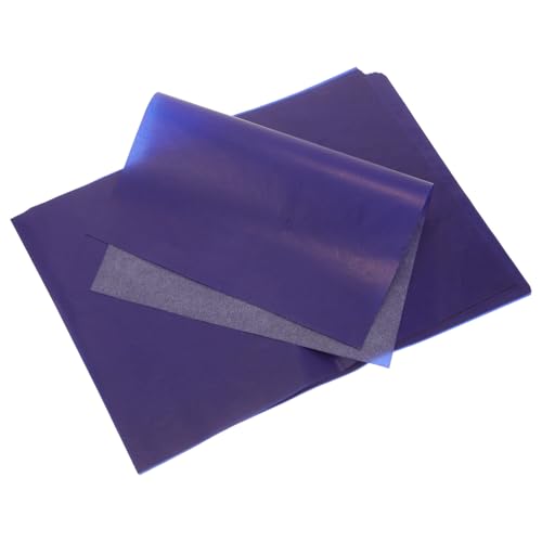 VILLCASE Graphite Copy Paper Sheets and Carbon Transfer Paper for Artists 50 Blue A4 Sheets for Drawing Sketching and Crafting at Home Or School