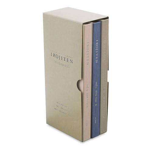 Tombow 51526 Irojiten Colored Pencil Dictionary Set, Woodlands, Set of 30. Beautifully Crafted Wax-Based Colored Pencils with Enamel Finish - color: Woodlands