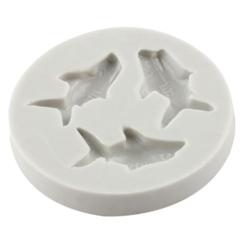 Sea Animal Polymer Clay Mold Shark Silicone Molds for DIY Crafts Air Dry Plaster Polymer Clay Epoxy Resin Casting Jewelry Making - color: Style A
