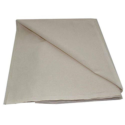 Mybecca Fine Arts Unprimed Cotton Canvas, 5 yds x 62" (Fold Pak) - size: 5 YARDS
