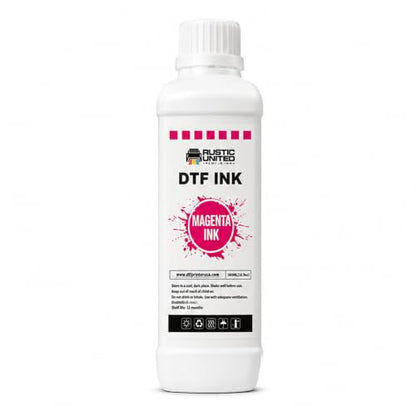 DTF Film Magenta Ink 500ml - Premium Heat Transfer Direct to Film Ink for DTF Printer L1800 XP600 I3200 ET-8550 XP15000 R1390 ET-4800 ET-2800 L800 - color: Magenta, size: 500ml