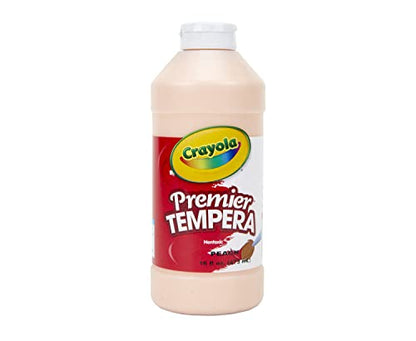 Crayola Tempera Paint, Peach Kids Paint, 16oz, Pint