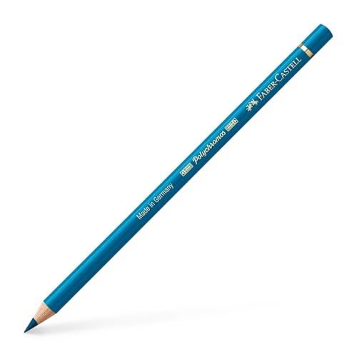 Faber Castel Polychromos Colored Pencils, 153, Cobalt Turquoise, 6 Count - color: 153 Cobalt Turquoise