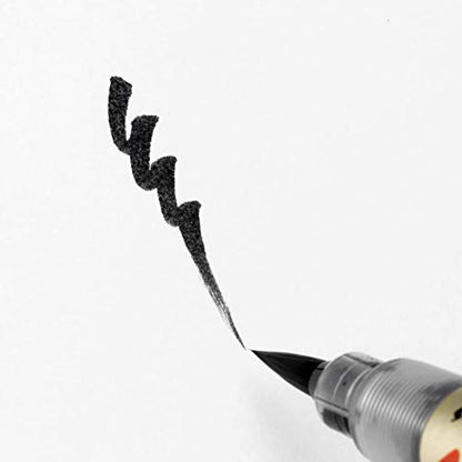 Pentel Fude Brush Pen, Sukiho (XFL2V) - size: 1 Count (Pack of 1), style: Sukiho