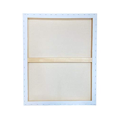 milo Stretched Artist Canvas | 30 x 40 inches | 2 Pack | 1.5” inch Thick Gallery Profile | 11 oz Primed Large Canvases for Painting, Ready to Paint Art Supplies for Acrylic, Oil - size: 30" x 40" Pack of 2