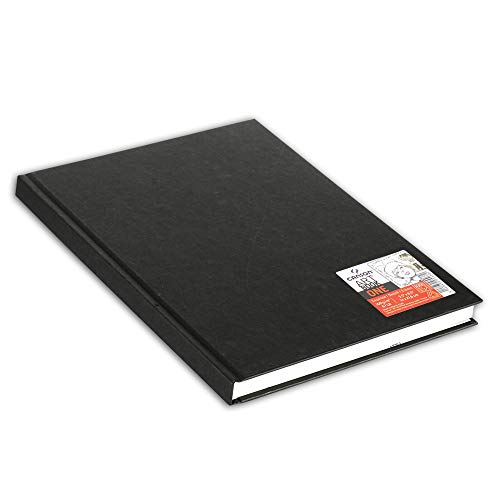 Canson ONE Art Book Paper Pad, Smudge Resistant Sketch Book Paper Pad, Hardbound, 67 Pound, 5.5 x 8.5 Inch, 100 Sheets - style: 5.5" x 8.5" Hardbound
