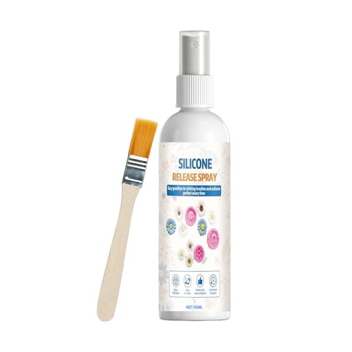 Mold Release Spray, with Easy Demolding Formula, 100ml, Resin Casting Release Agent, Silicone Mold Separator Spray, Quick Dry, for DIY Crafting Jewelry