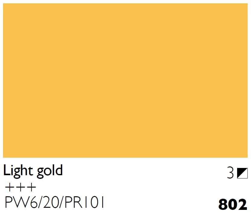 Cobra Water-Mixable Oil Color 40 ml Tube - Light Gold