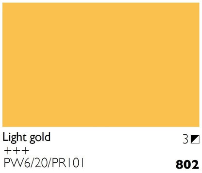 Cobra Water-Mixable Oil Color 40 ml Tube - Light Gold