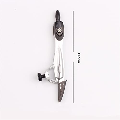 Compass for Geometry Metal Drawing Compasses Geometry Protractor Ruler EraserSet School Stationery Drafting Tools Office Stationery（19.5 * 2.3 * 9.3cm） Compass Drawing Tool