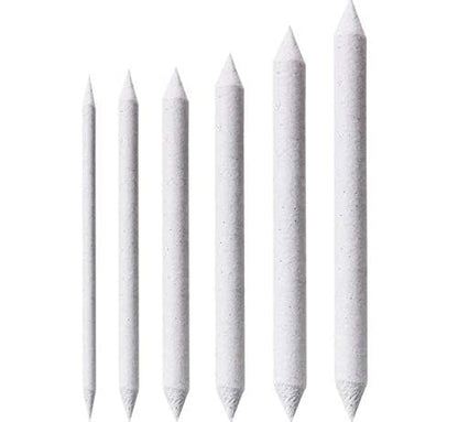 Artist Blending Stump Pencil Drawing Blending Stick Smudging Stump Art Smudger Drawing Pastel Smudger Tortillon Stump Paper Stump Blending Charcoal Art Blenders Pencil Graphite Pencils 2 Sets 12PCS - color: 12PCS