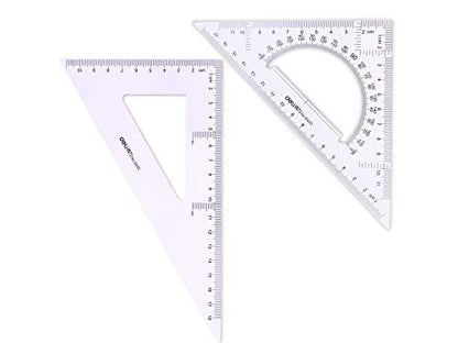 Large Triangle Ruler Square Set,Triangle Protractor,2 pieces