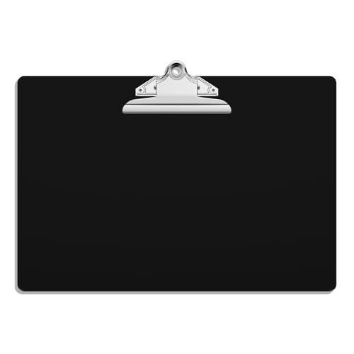 Extra Large 11x17 Clipboards, Black Plastic Drawing Boards | Landscape Layout. Suitable for Watercolor, Sketching, Painting. Art & Drafting Supply - color: Black, size: 11x17 Landscape Layout