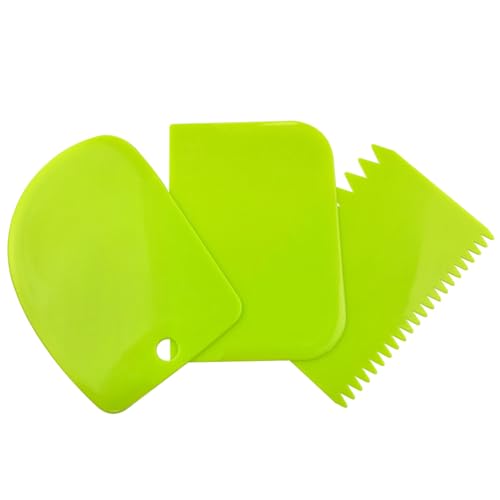 7PCS Color Paint Scraper Set Plastic Paint Scraper Tool Oil Painting Palette Knife Art Paint Tool Cream Scraper (Colour mixture)