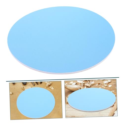 Homoyoyo Linoleum Carving Blocks for Printmaking Round PVC Stamp Making Blanks Tools for Stamps and Engraving Projects