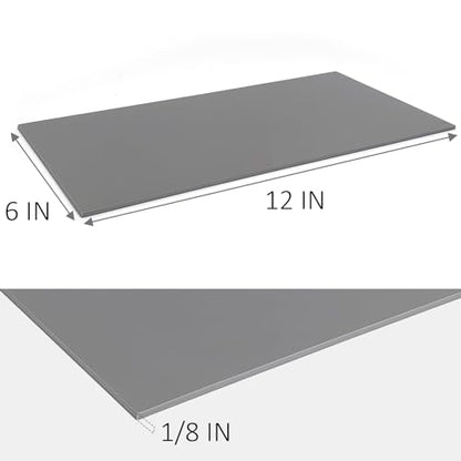 Falling in Art 6 * 12 Linoleum Carving Blocks, 2 Pack Soft Stamp Rubber Blocks for Crafts and Artists Printmaking, Gray,1/8" Thick - color: Gray, size: 6'' x 12'' 2 Pack