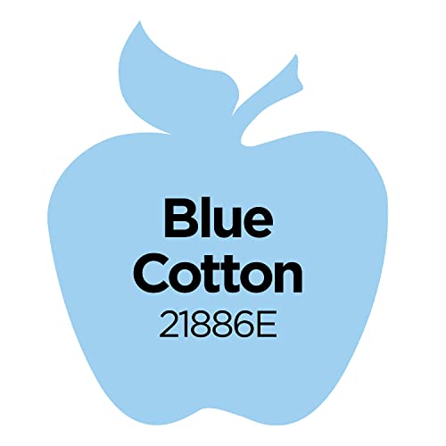 Apple Barrel Blue Cotton paint, 2 oz, 2 Fl Oz - color: Blue Cotton, size: 2 Fl Oz (Pack of 1)