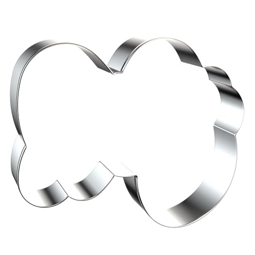 Baby Word Cookie Cutter Set - 5 inch, 4 inch, 3 inch, 2 inch - 4 Piece Script Cursive “baby” Cookie Cutters Shapes Molds - Stainless Steel - color: Baby Word