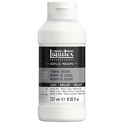 Liquitex Professional Effects Medium, 237ml (8-oz), Gloss Pouring Medium - color: Gloss, style: 8-oz