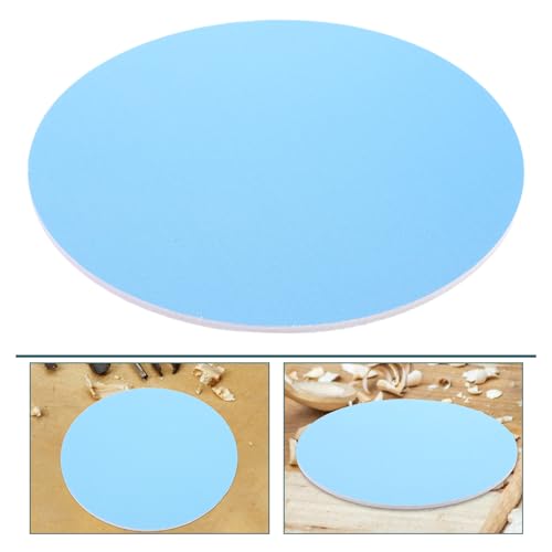 VILLCASE PVC Printmaking Linoleum Blocks for Artistic Crafting Round Blank Stamp Carving Tools User-Friendly for DIY Projects and Art Supplies