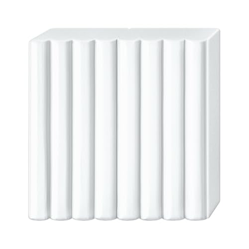 STAEDTLER Polymer Modelling Clay - FIMO Professional - Oven Bake Clay - White, 57g - 1 Block, 8040-0 - color: White