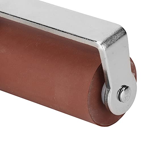 3 Sizes Printmaking Brayers, Soft Rubber Brayer, Ink and Glue Roller Set, for Printmaking, Scrapbooking, and Painting, with Comfortable Handle, Easy Operate, Cleanable Design - size: 15cm